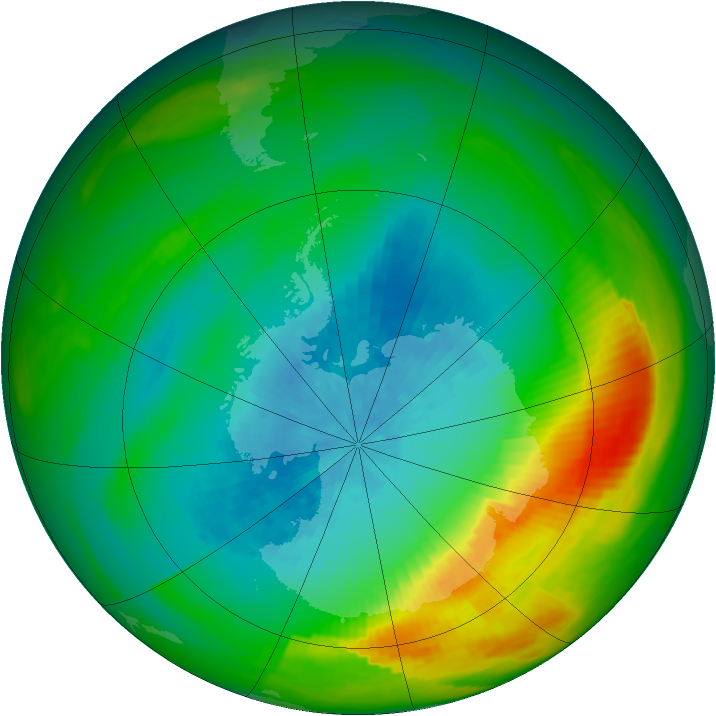 Ozone Map 1979-10-02